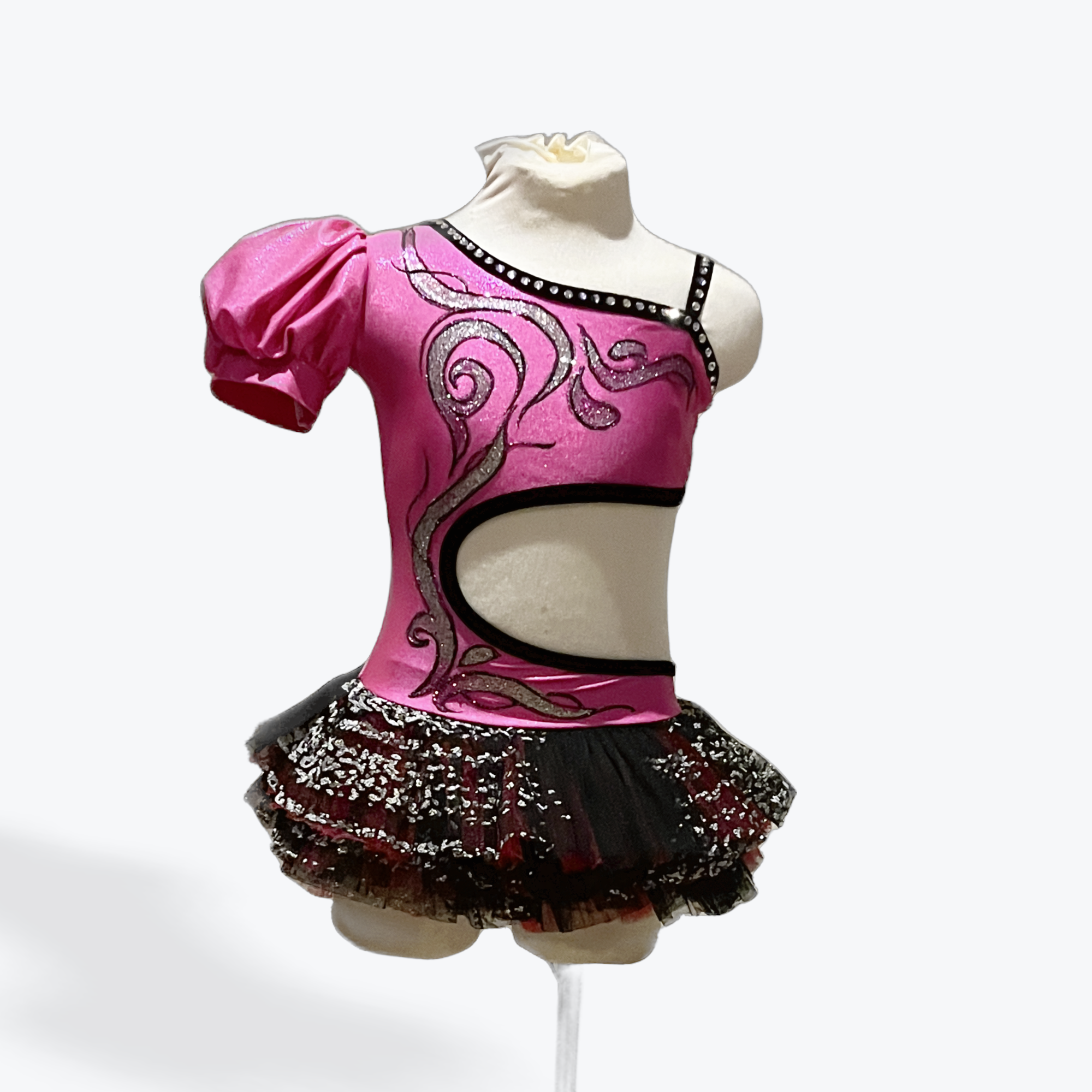 Pink jazz dance costume CL